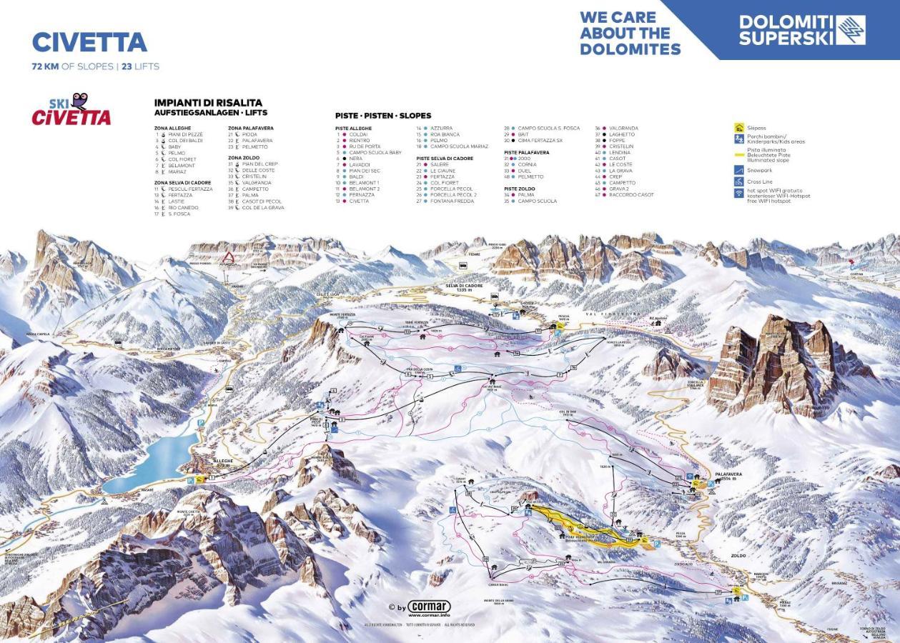 Appartamento Alto Cordevole Colle Santa Lucia Εξωτερικό φωτογραφία